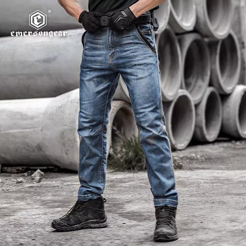 愛默生放逐戰術牛仔褲萊卡高彈力