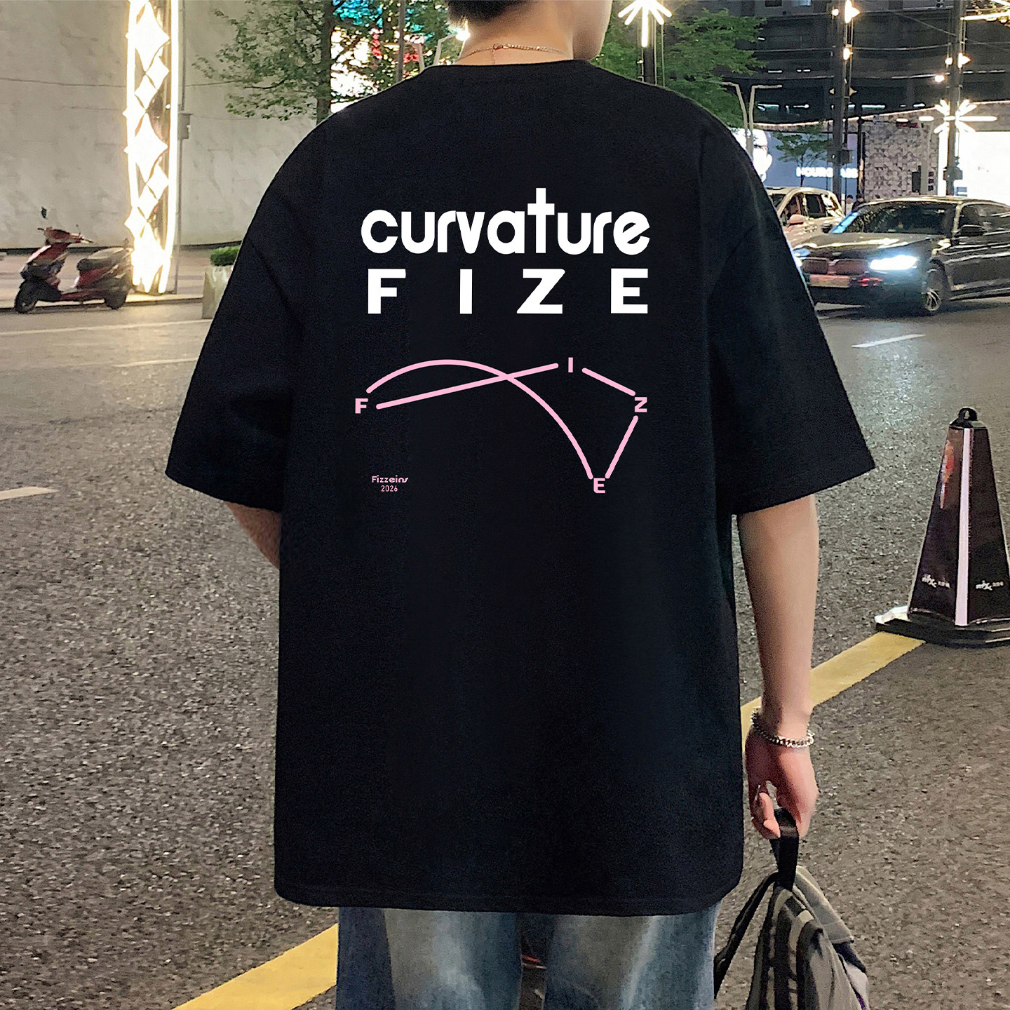 短袖t恤男夏季2026新款大码纯棉oversize半袖宽松潮牌打底衫体恤