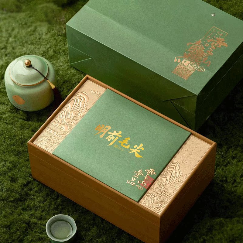 贵金山毛尖绿茶2026新茶贵州高原明前毛尖一级200g礼盒装云雾茶叶
