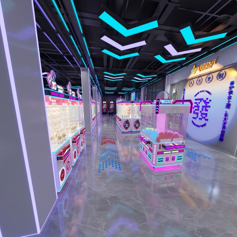 娃娃机室游乐场游戏厅电玩城动漫城电竞馆儿童乐园玩具店VR馆吊灯