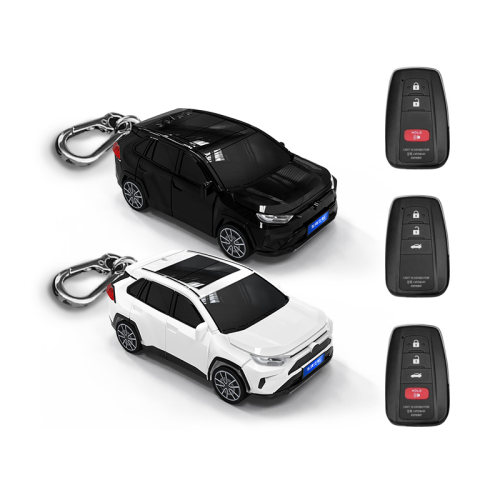 智灵鸟RAV4车模钥匙套定制礼物
