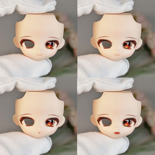 【代卖】替换GSC带妆成品水贴脸壳 兔圆圆B款适用12分bjdOB11