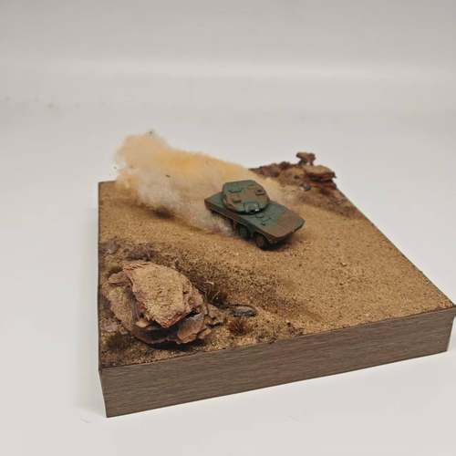 1/64 TLV MINIGT 合金车INNO 场景展示盒沙漠场景地台