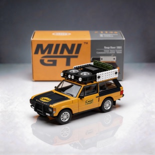MINIGT 路虎揽胜Range Rover1981骆驼杯冠军 1144 车模场景展示盒