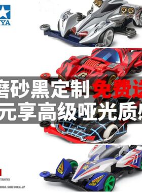 田宫迷你四驱车四驱兄弟手工磨砂黑收藏喷漆旋风冲锋巨无霸19440