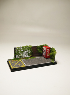 1比64比例场景拓意TLV场景MINIGT合金车INNO奔驰CLKGTR庭院2.0+