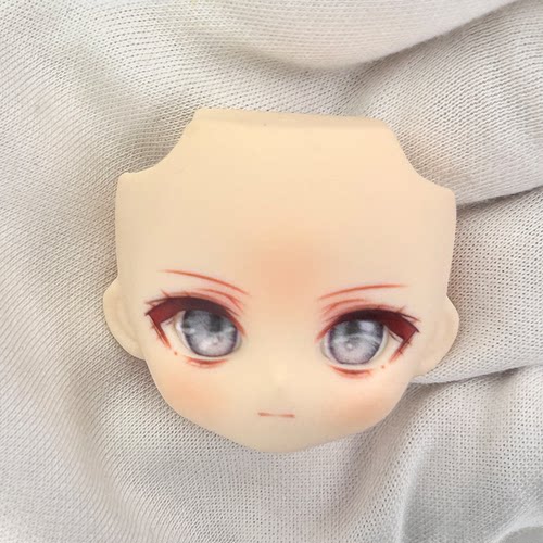 【猫猫超重】ob11开眼小尖脸GSC12分8分bjd带妆脸bjd替换脸壳