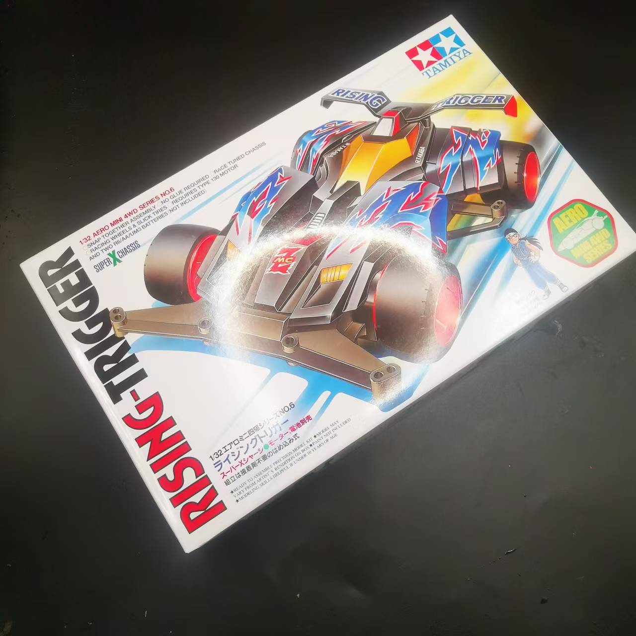 绝版田宫双星组装SX底盘三代火鸟四驱兄弟四驱车 19606