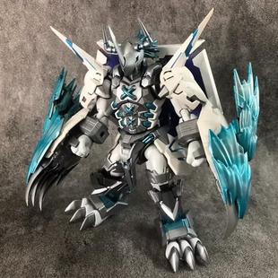 万代FRS数码宝贝战斗暴龙兽红莲骑士机械暴龙钢铁加鲁鲁拼装模型