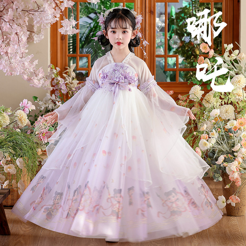 苏梦绣新款日常可穿女童超仙汉服图片
