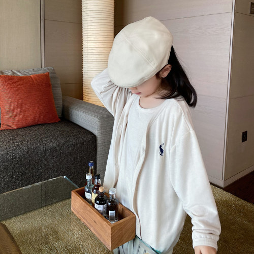 YUSONG◆儿童背心防晒开衫套装