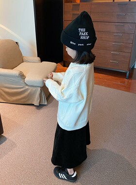 儿童毛衣秋冬新款宽松套头针织衫