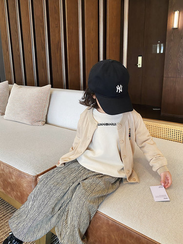 YUSONG春秋日系针织开衫女童