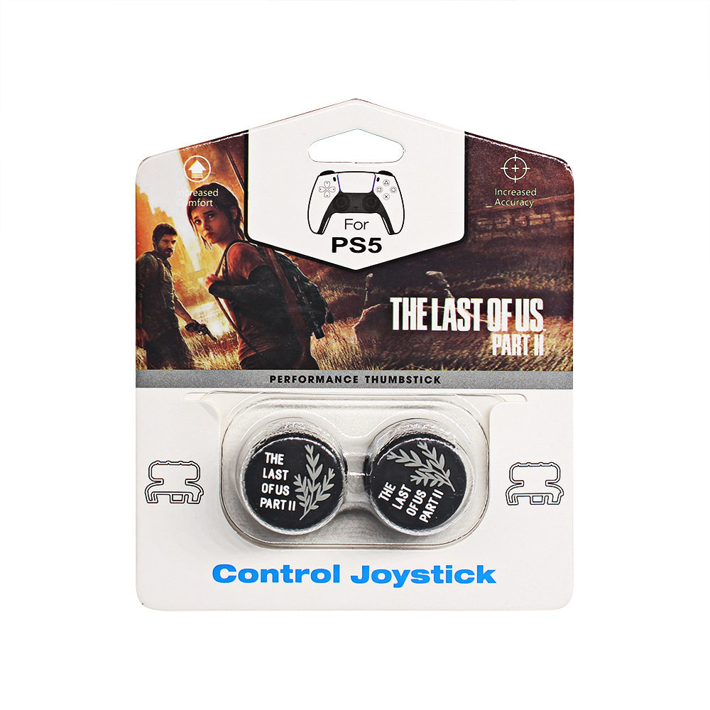 새로운 게임 콘솔 제품 PS4|PS5 게임 컨트롤러 액세서리 실리콘 캡 핸들 로커 엄지 캡 테마 커버 높이기