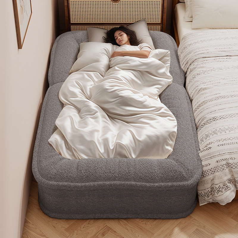 懒人沙发可睡可躺人类狗窝卧室单人沙发折叠床两用阳台榻榻米座椅
