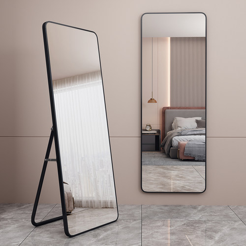 ins网红全身镜女生家用落地镜卧室壁挂墙全身镜服装店大全身镜子