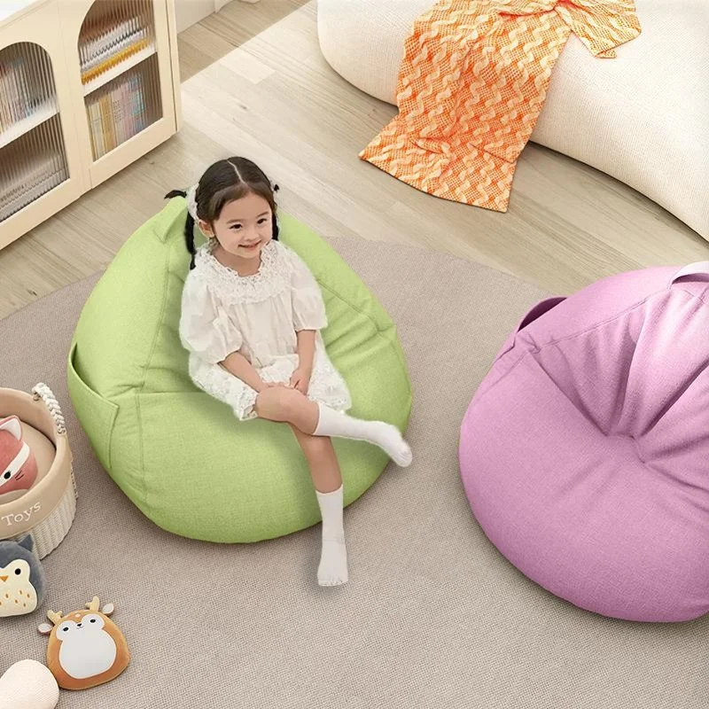 儿童豆袋懒人沙发可躺可睡客厅卧室阳台单人榻榻米沙发懒人窝窝椅