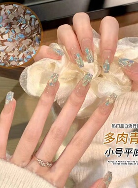 网红多肉青提极光平底钻