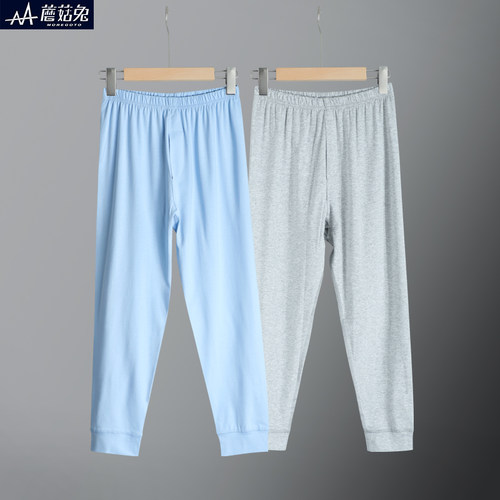 蘑菇兔胖男童薄款秋裤