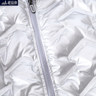 胖童羽绒服男童加肥加大码童装大童冬装外套轻薄款12一15岁男孩13