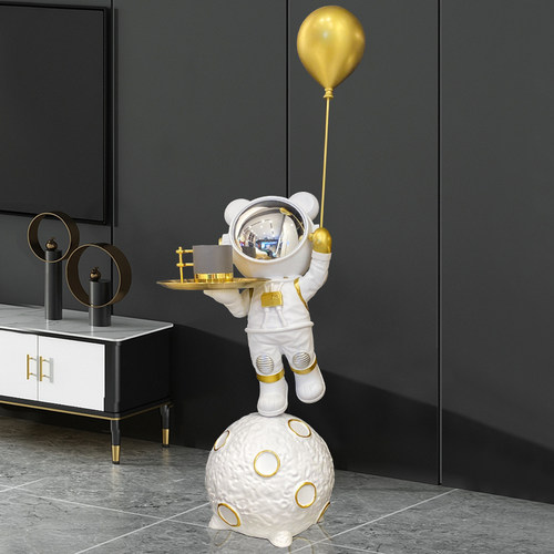 太空人托盘收纳高端轻奢暴力熊