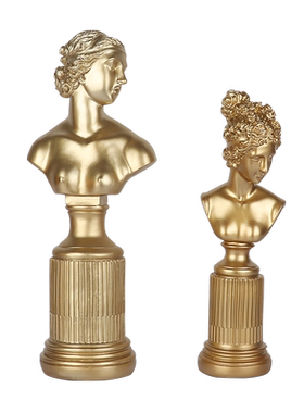 沉默是金摆件新款女神简约现代