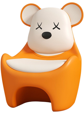 高颜值原创网红暴力熊客厅穿鞋凳入户换鞋凳儿童房沙发凳可爱礼品