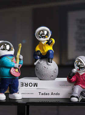 嘻哈街舞创意人物太空人书桌柜餐边电视柜送礼物品装饰摆饰装饰品