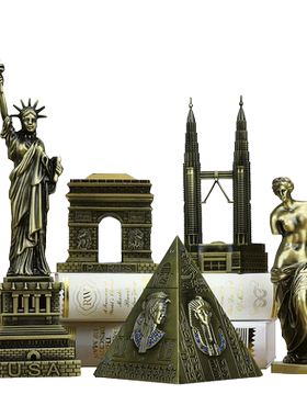 大地标建筑金属装饰东方明珠纪念