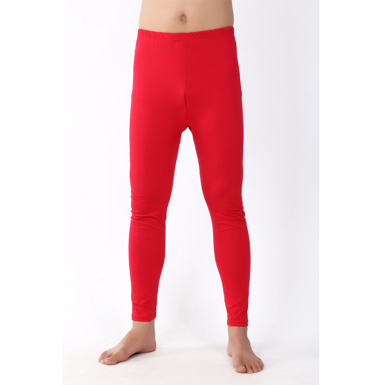 Pantalon collant jeunesse simple en coton - Ref 749195 Image 5