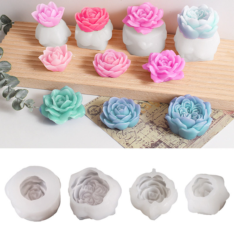 手工3D花朵滴胶树脂石膏饰品摆件