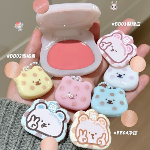 荔萌水光腮红多用膏波点套盒
