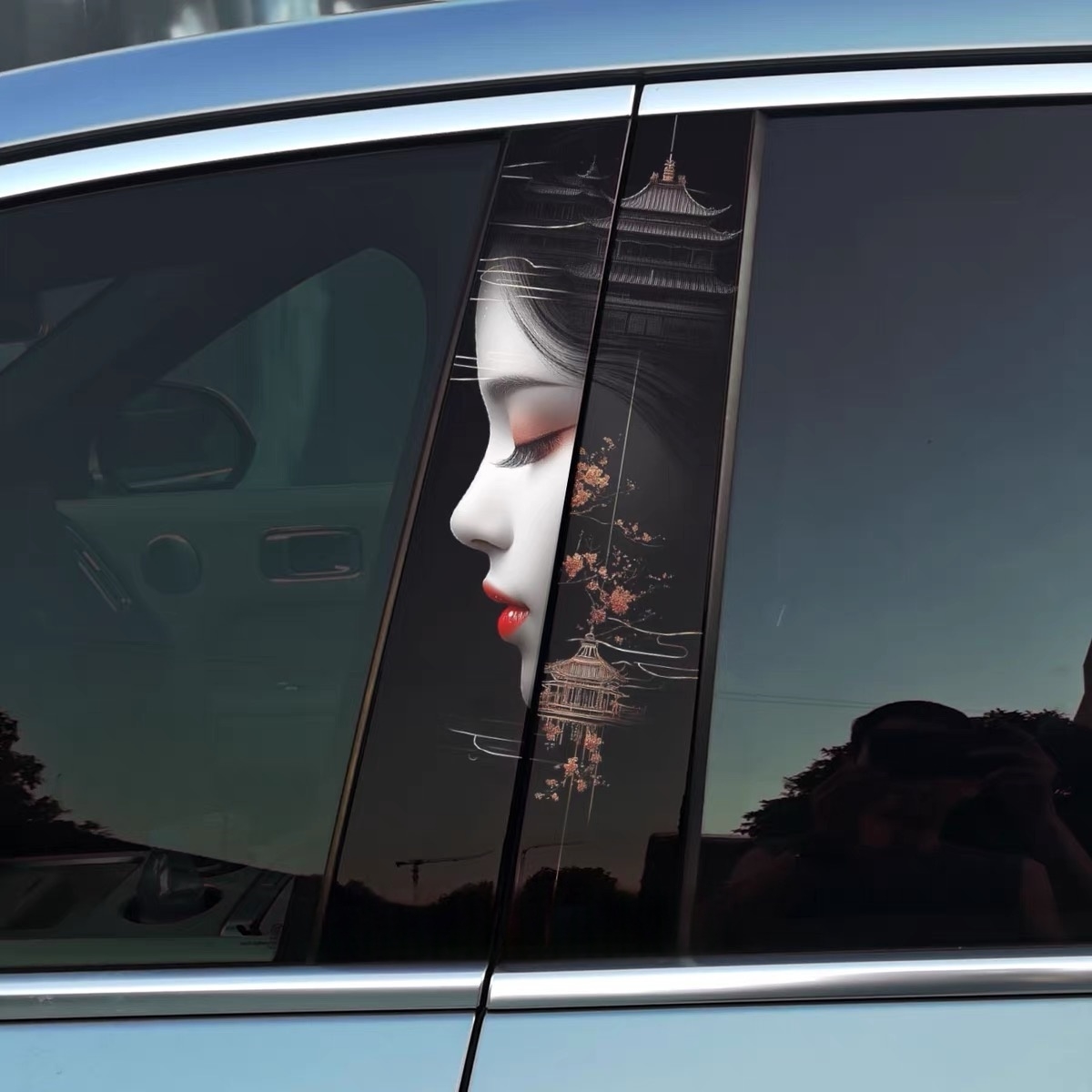 本田汽车专用中柱CB柱贴纸保护膜