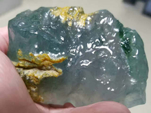 缅甸莫西沙开窗冰种玻璃种牌子原石1