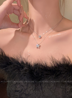 星光点点~星星项链女2025新款