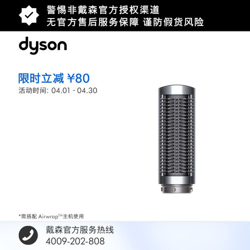 戴森小型硬质顺滑梳配件