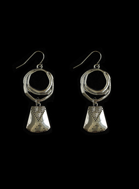 Vintage古着Boho Retro Earrings民族风耳环