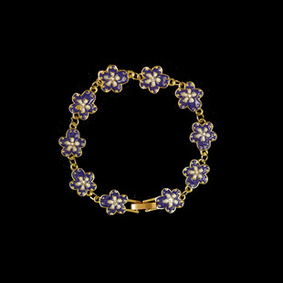 Vintage古着Little blossoms复古手链 peach