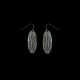 Vintage古着Reed earrings复古耳环 style grass ethnic