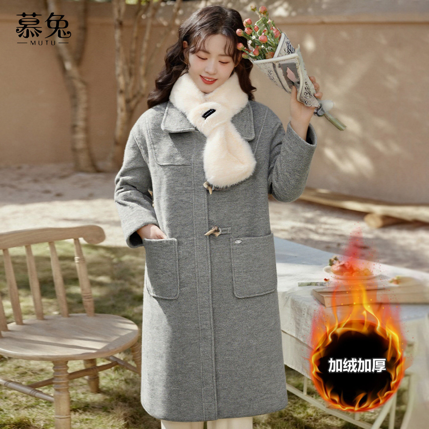 ���ڲ�����Ľ�ú�ϵţ�ǿ�ë������Ů2025�����¿�С���Ӽ��޼Ӻ��г������ ����ɫ S 163.99Ԫ