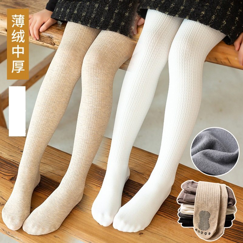 秋冬薄绒中厚款小脚丫儿童打底裤防滑底西瓜裆龙爪毛棉女童连裤袜,女装/女士精品,打底裤,淘宝优惠券,粉丝福利购,淘宝优惠卷