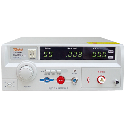 同惠TL5502B/A/TL5510A/TL5520B/TL5605A耐电压测试仪电压0～5kV