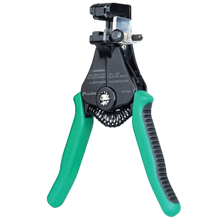 宝工CP-246太阳能电缆光伏自动剥线钳定长剥皮钳电线缆手动开皮器