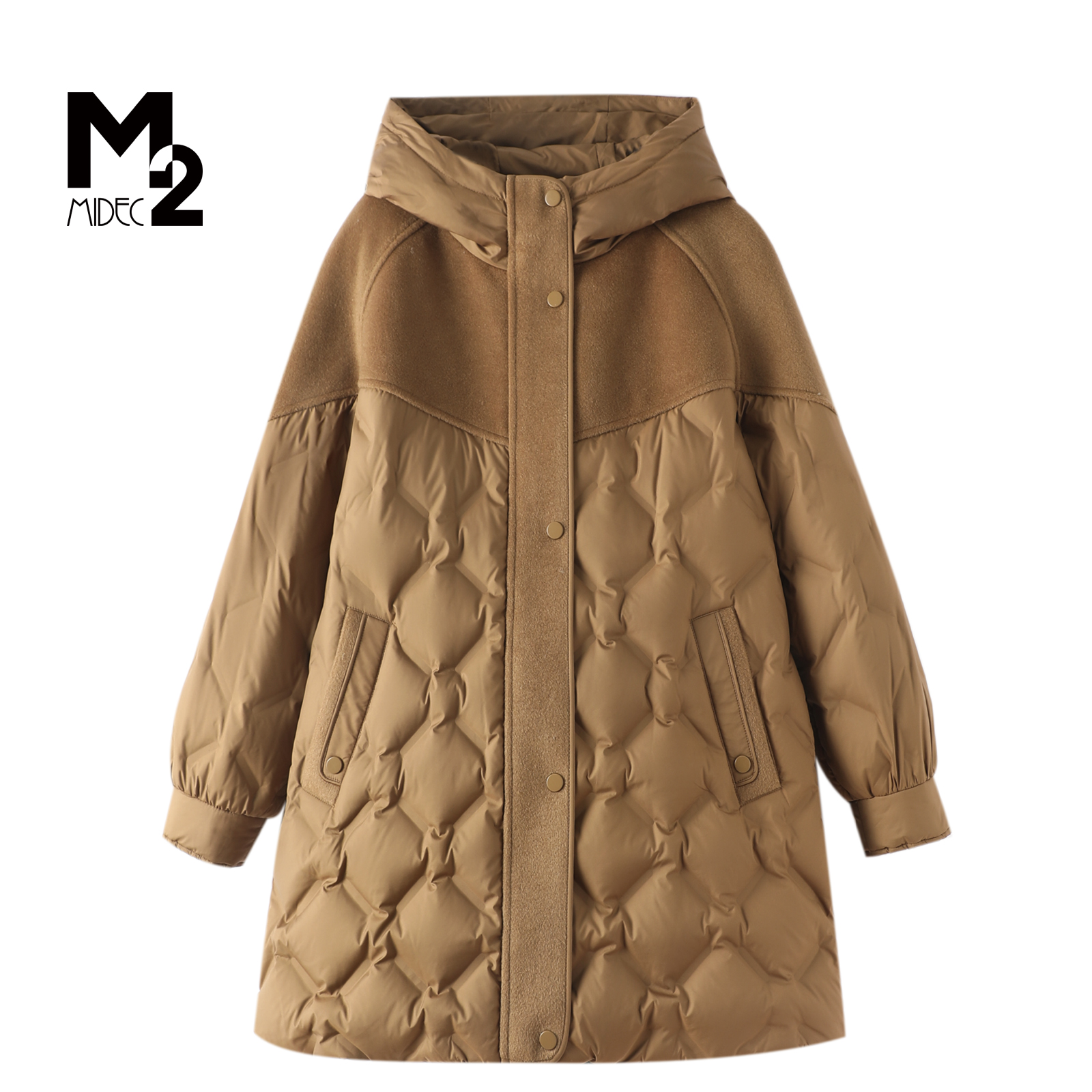 中长款羽绒服外套M2女装