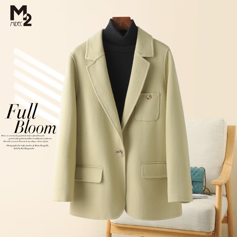 M2新款毛呢大衣羊毛2022
