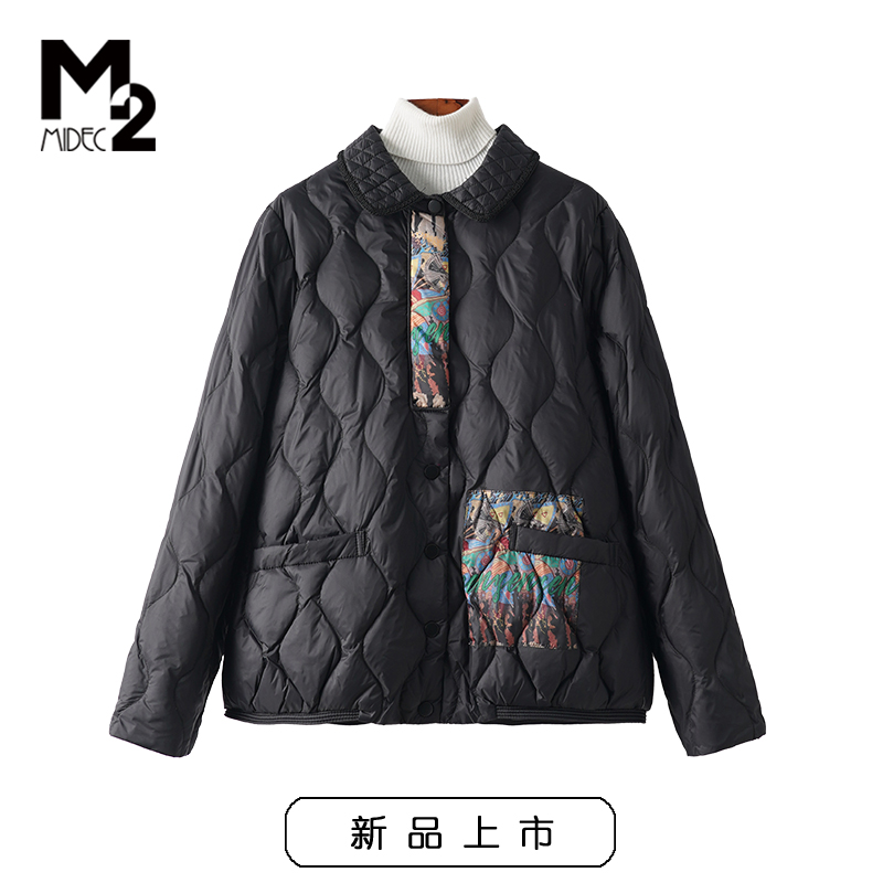 一手长羽绒服M2女装百搭