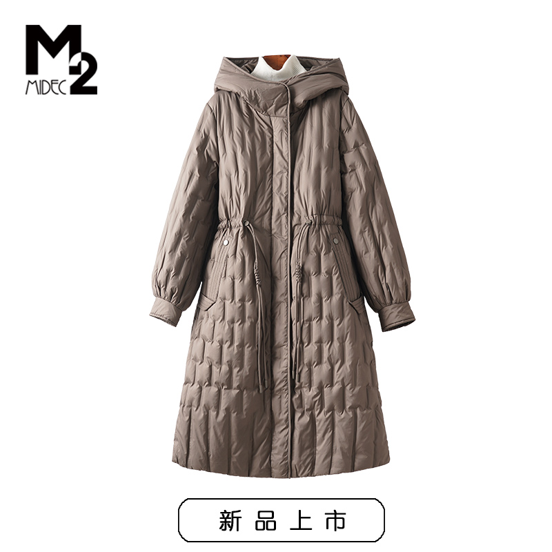 中长款羽绒服外套M2女装