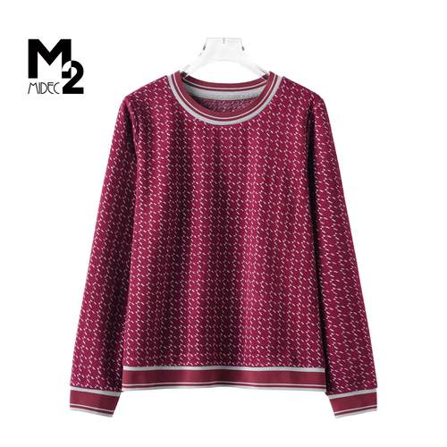 M2专柜品牌妈妈春秋长袖T恤