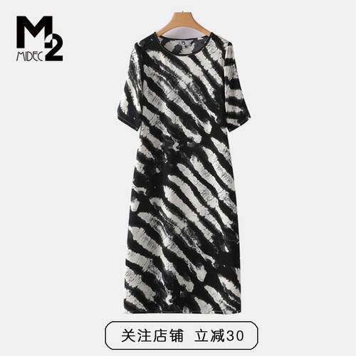 M2连衣裙新款雪纺连衣裙