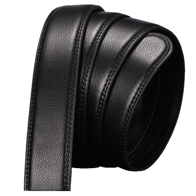 男皮带牛皮不带头裤带青年男士